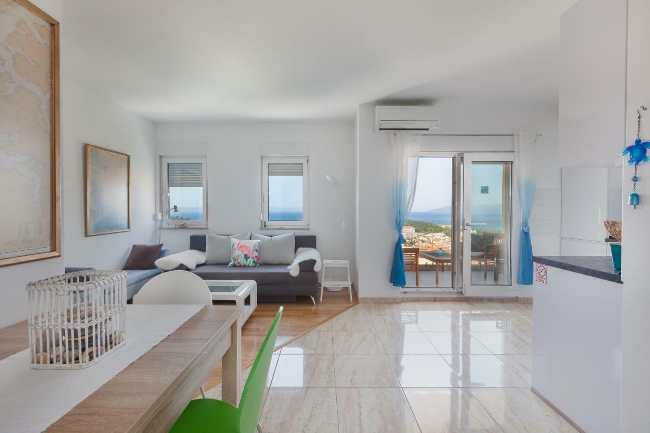 Апартаменты Anicas Panoramic Sea Weue Макарска Экстерьер фото
